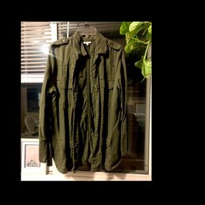 Army green jacket